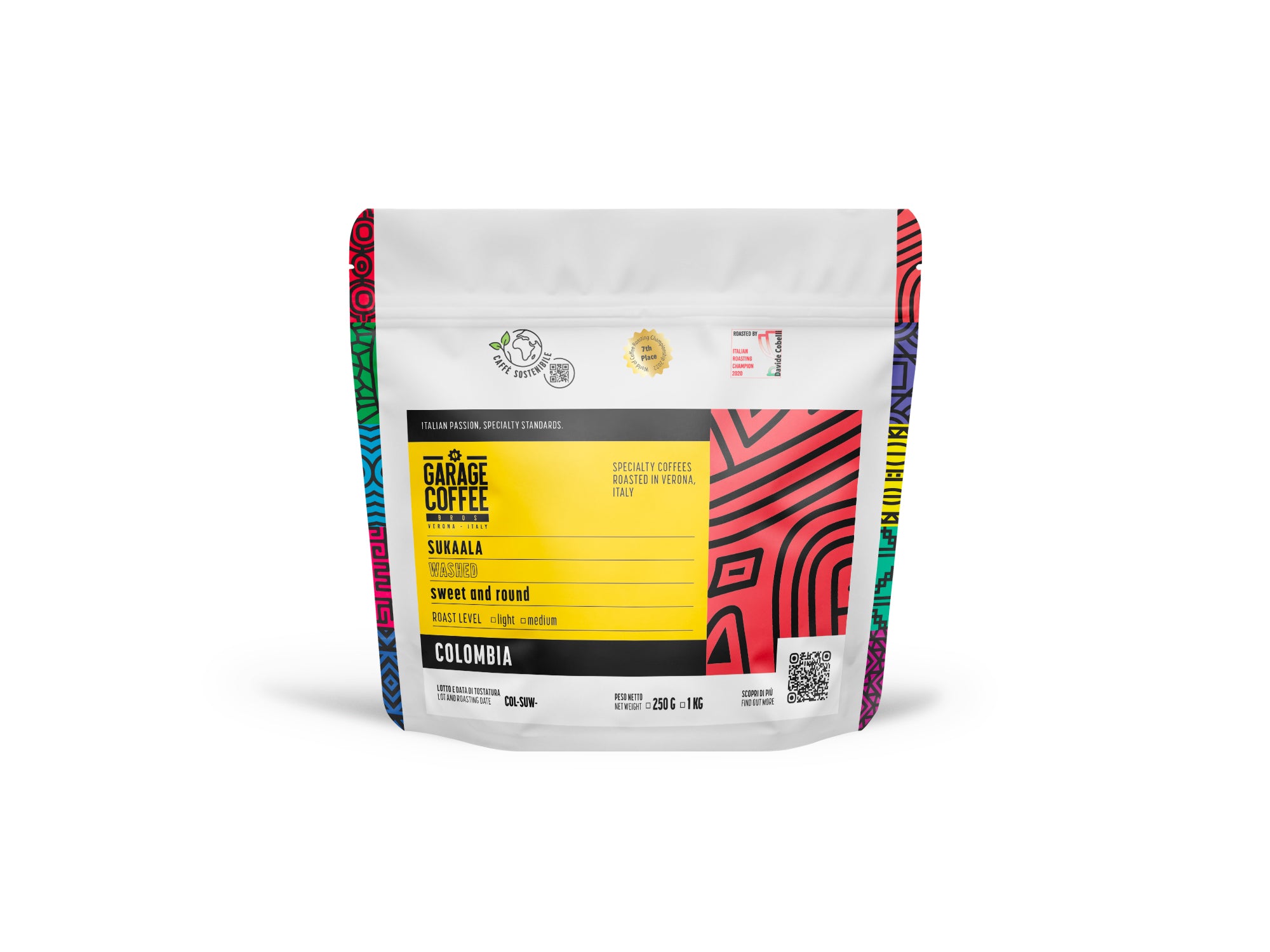 Caffè Specialty Colombia Sukaala Cafè Agrario Washed — Colombia by Specialty Coffee Roasting in Verona