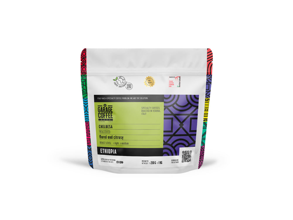Specialty Coffee Ethiopia Yirgacheffe Chelbesa Washed — Ethiopia by Specialty Coffee Roasting in Verona
