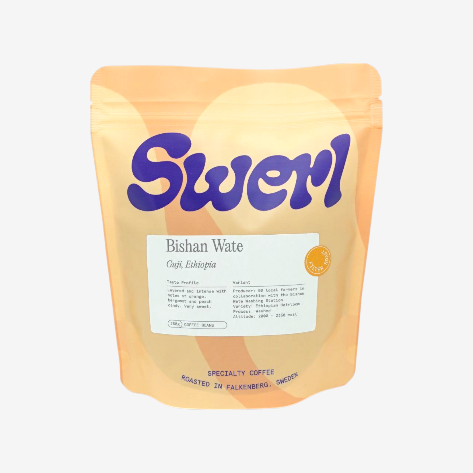 [ODD-B] Bishan Wate Filter - Ethiopia // Washed Ethiopian Heirloom - Bergamot, Candied Orange, Chamomile — Ethiopia by Swerl Coffee Roasters