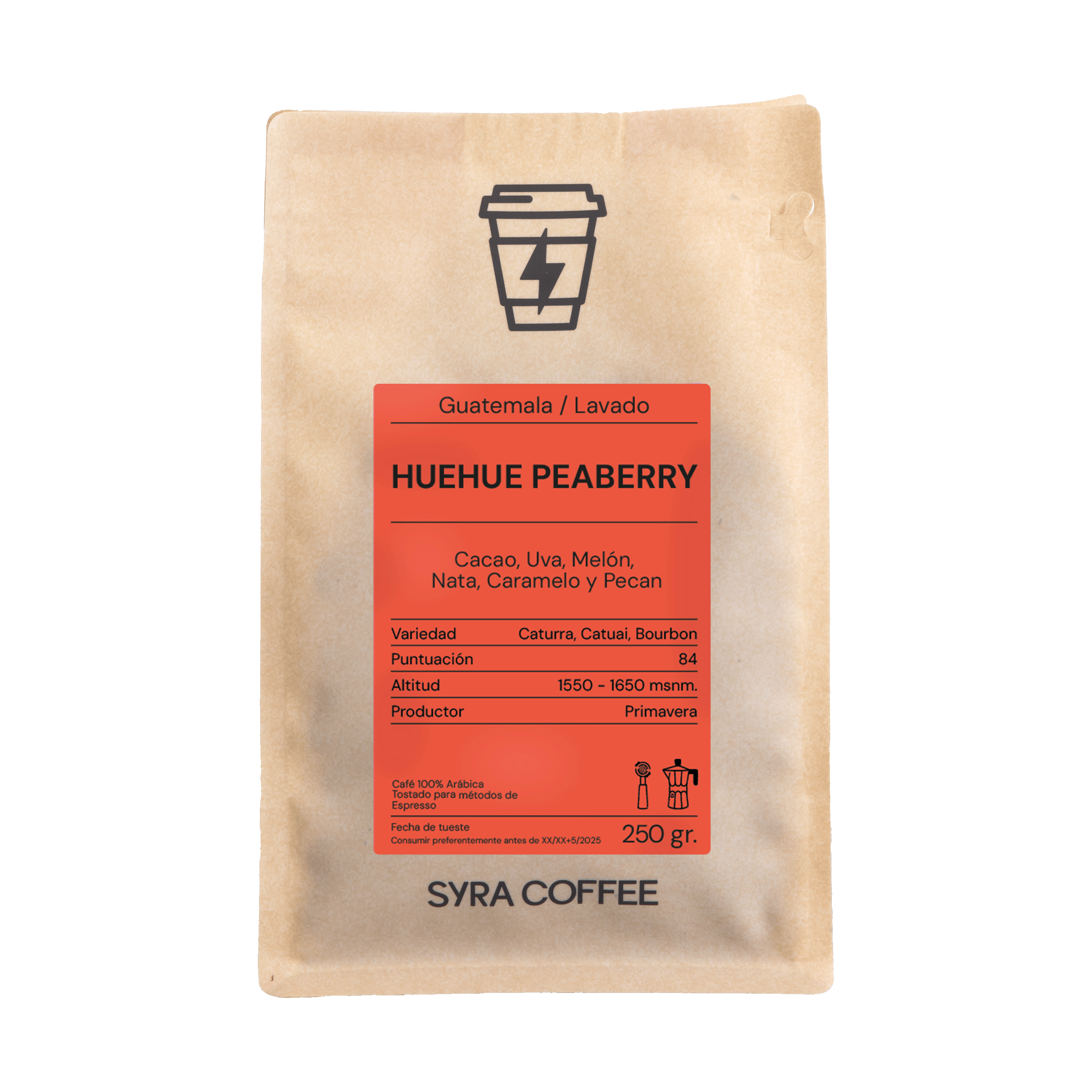 Huehue Peaberry — Guatemala by Syra Coffee