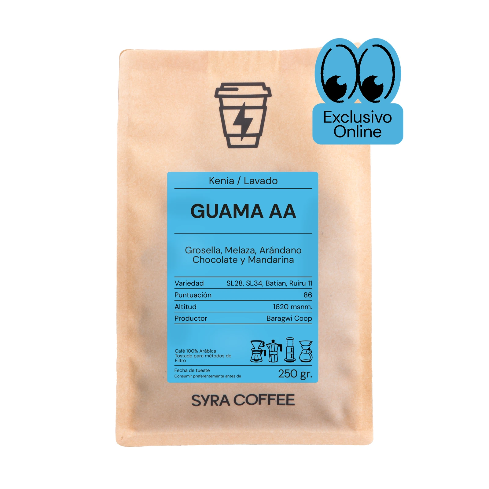 Guama AA — Kenya by Syra Coffee
