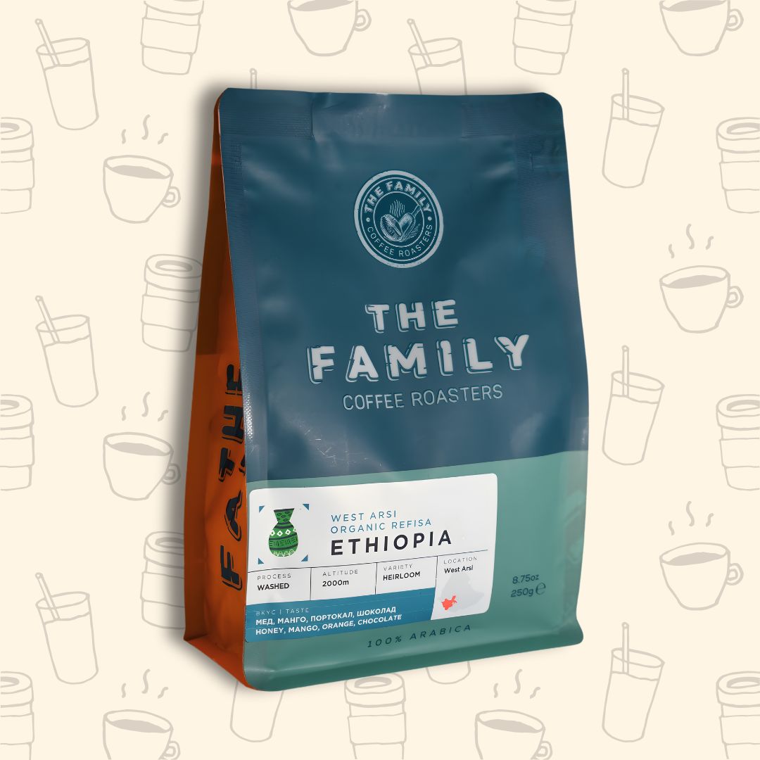 Ethiopia West Arsi Organic Refisa — Ethiopia by The Family Coffee Roasters