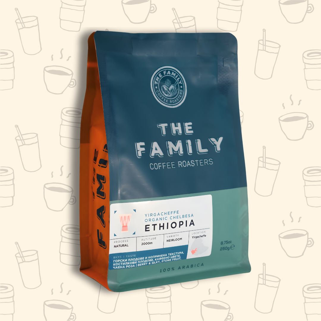 Ethiopia Yirgacheffe Organic Chelbesa — Ethiopia by The Family Coffee Roasters