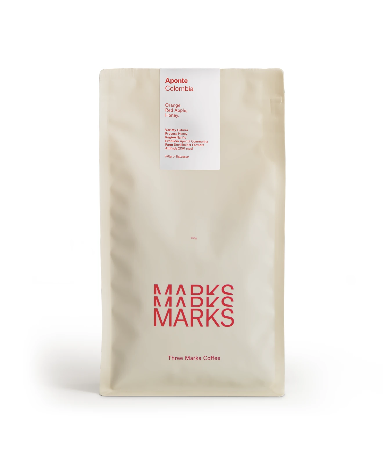 Aponte — Colombia by Three Marks Coffee