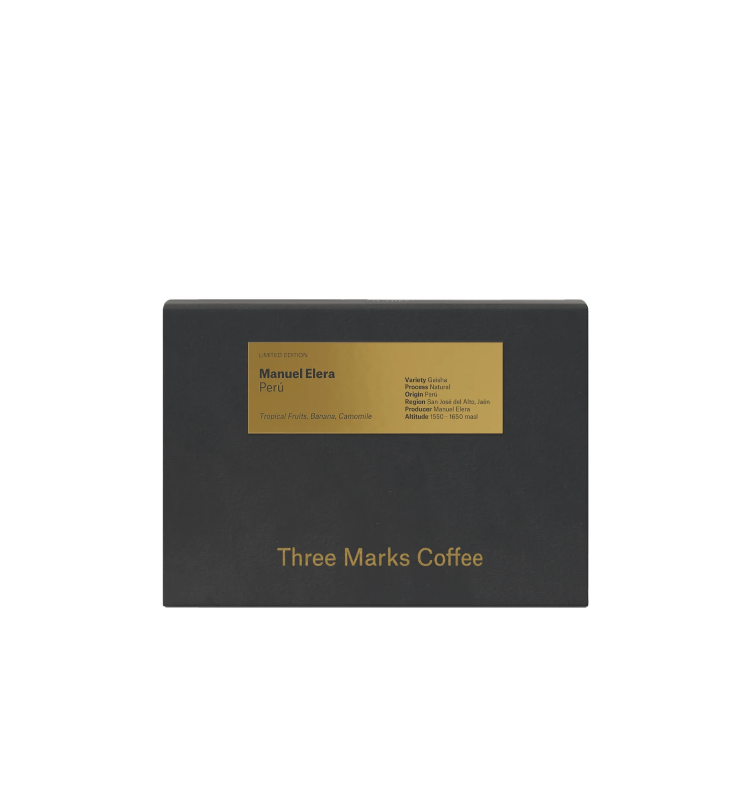 Perú - Manuel Elera Geisha by Three Marks Coffee