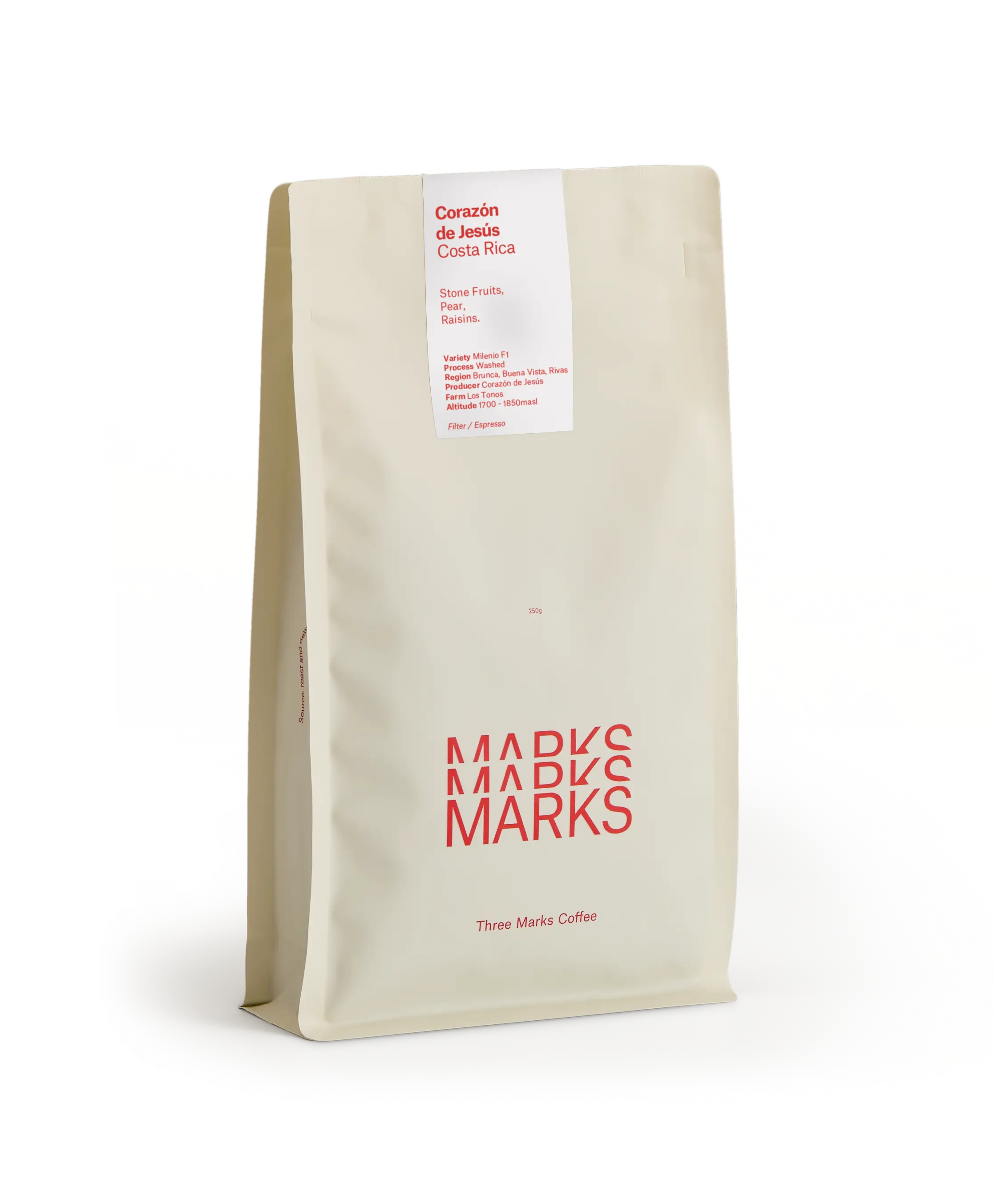Corazón de Jesús — Costa Rica by Three Marks Coffee