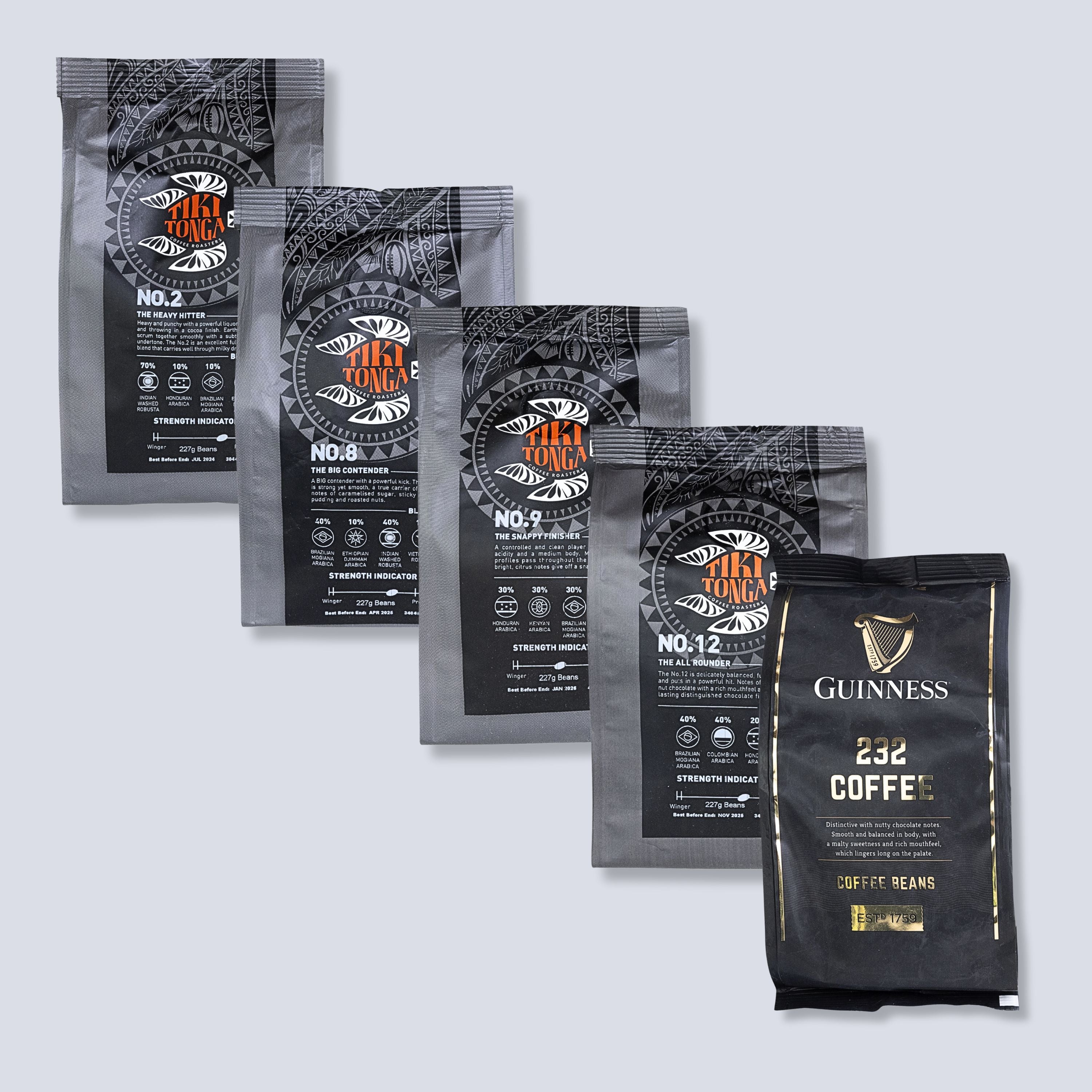 Full Team Taster Pack - #2, #8, #9,  #12 & Guinness…