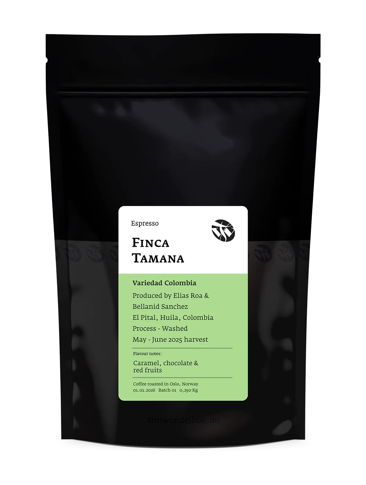 Finca Tamana Variedad Colombia Espresso by Tim Wendelboe