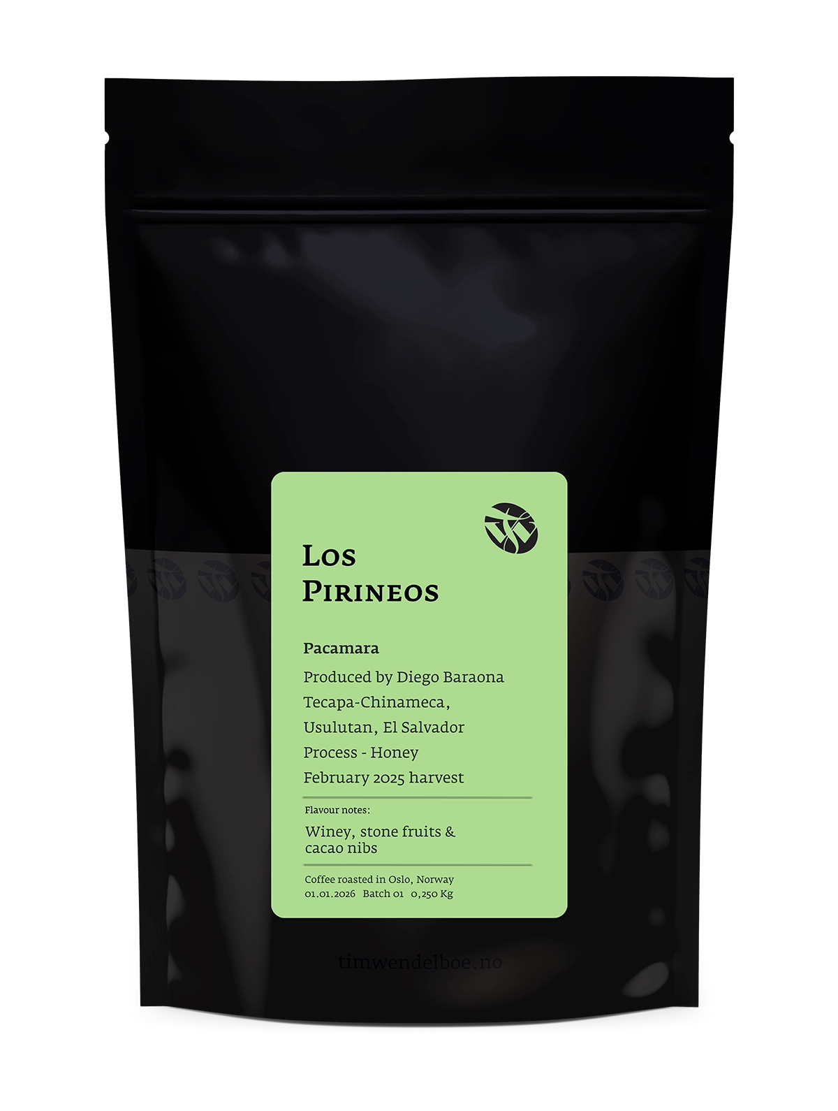 Los Pirineos Pacamara - Honey Process by Tim Wendelboe