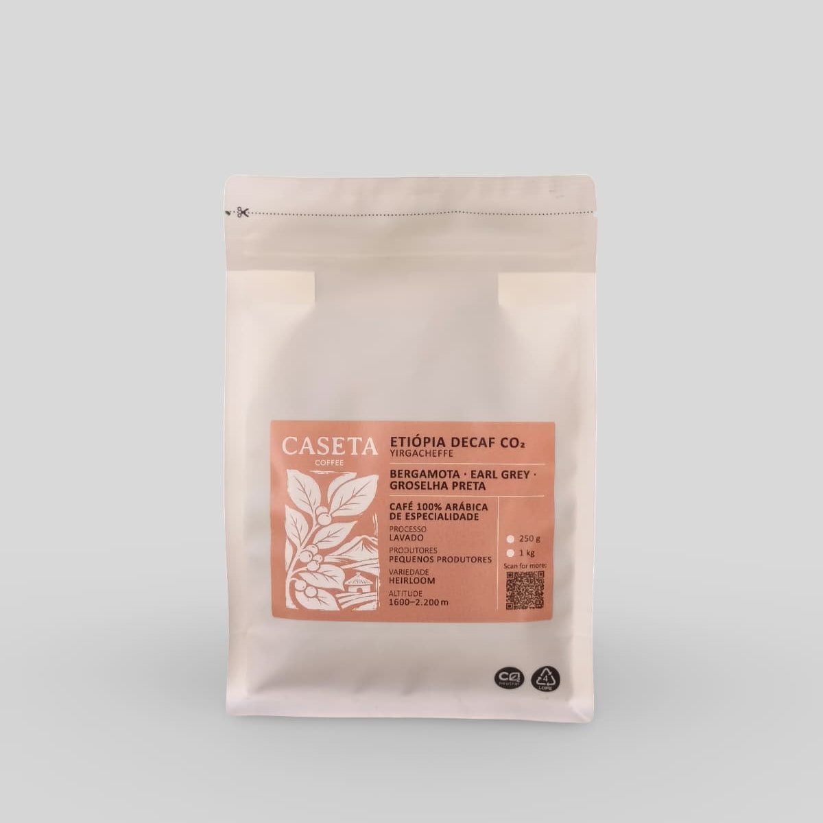 Descafeinado Etiópia Lavado Co2 · Yirgacheffe Decaf