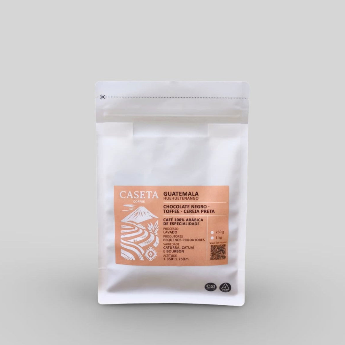 Café Guatemala Lavado Pré-Fermentado · Huehuetenango