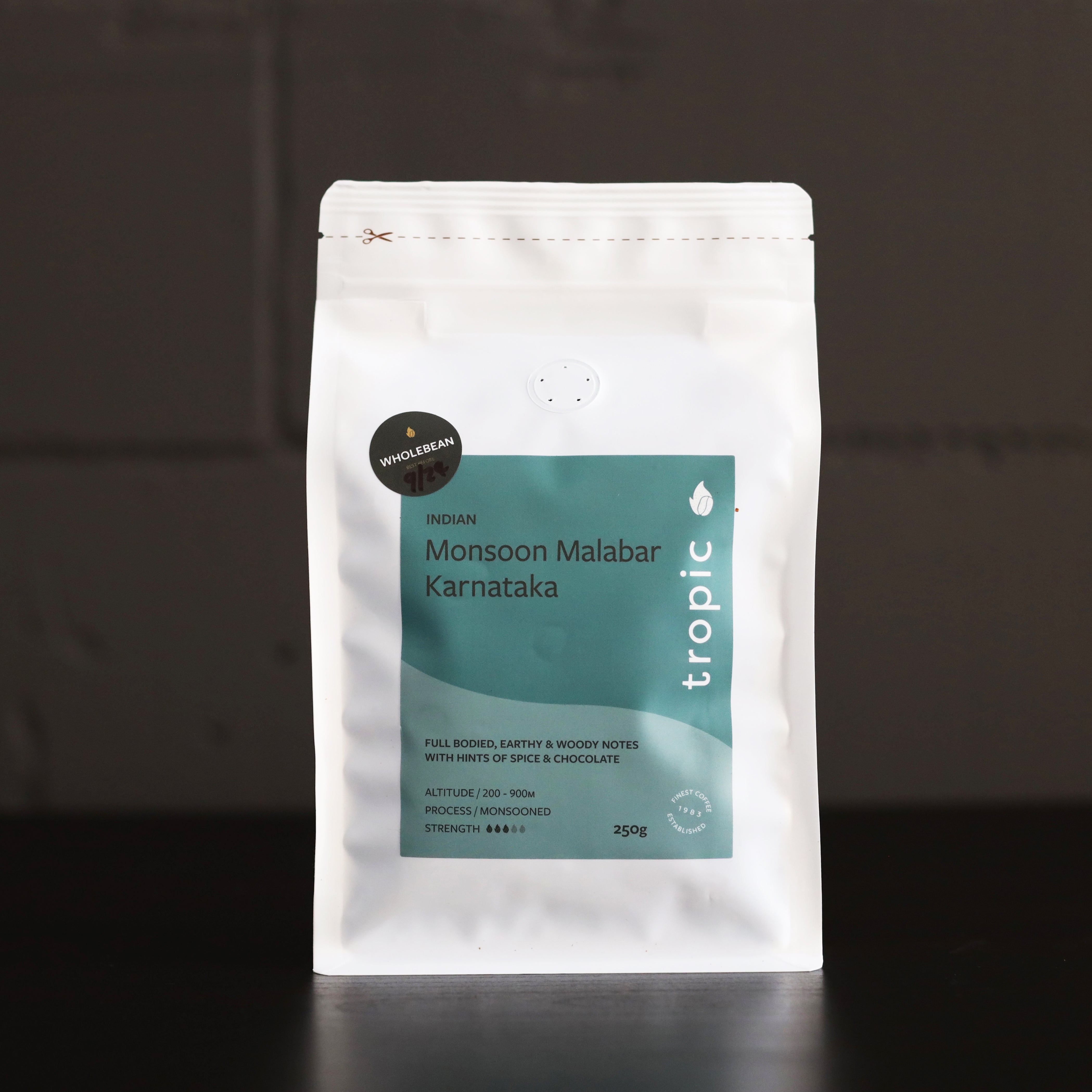 Indian Monsoon Malabar Karnataka Coffee by Tropic Coffee