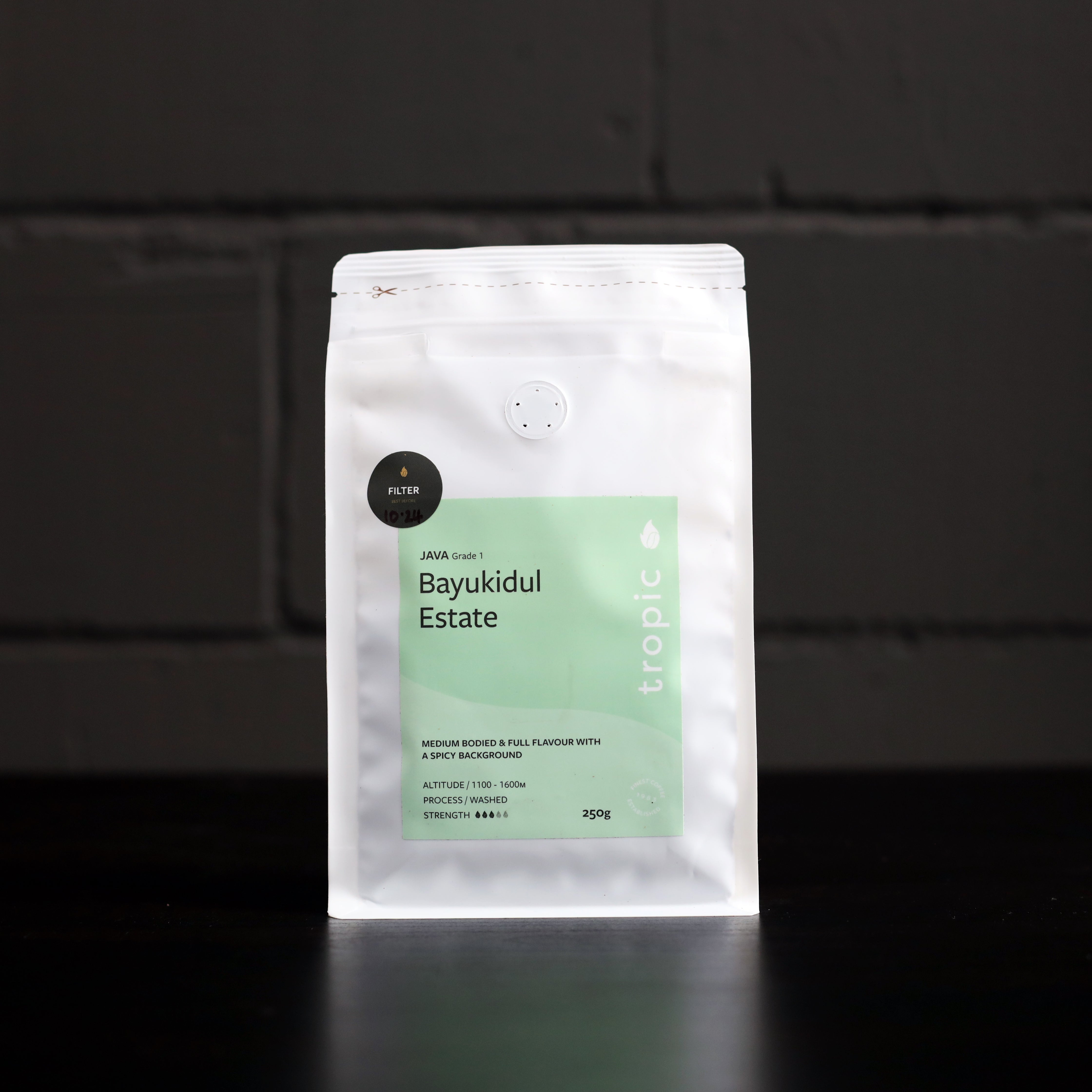 Java Bayukidul Estate Grade 1 Coffee by Tropic Coffee