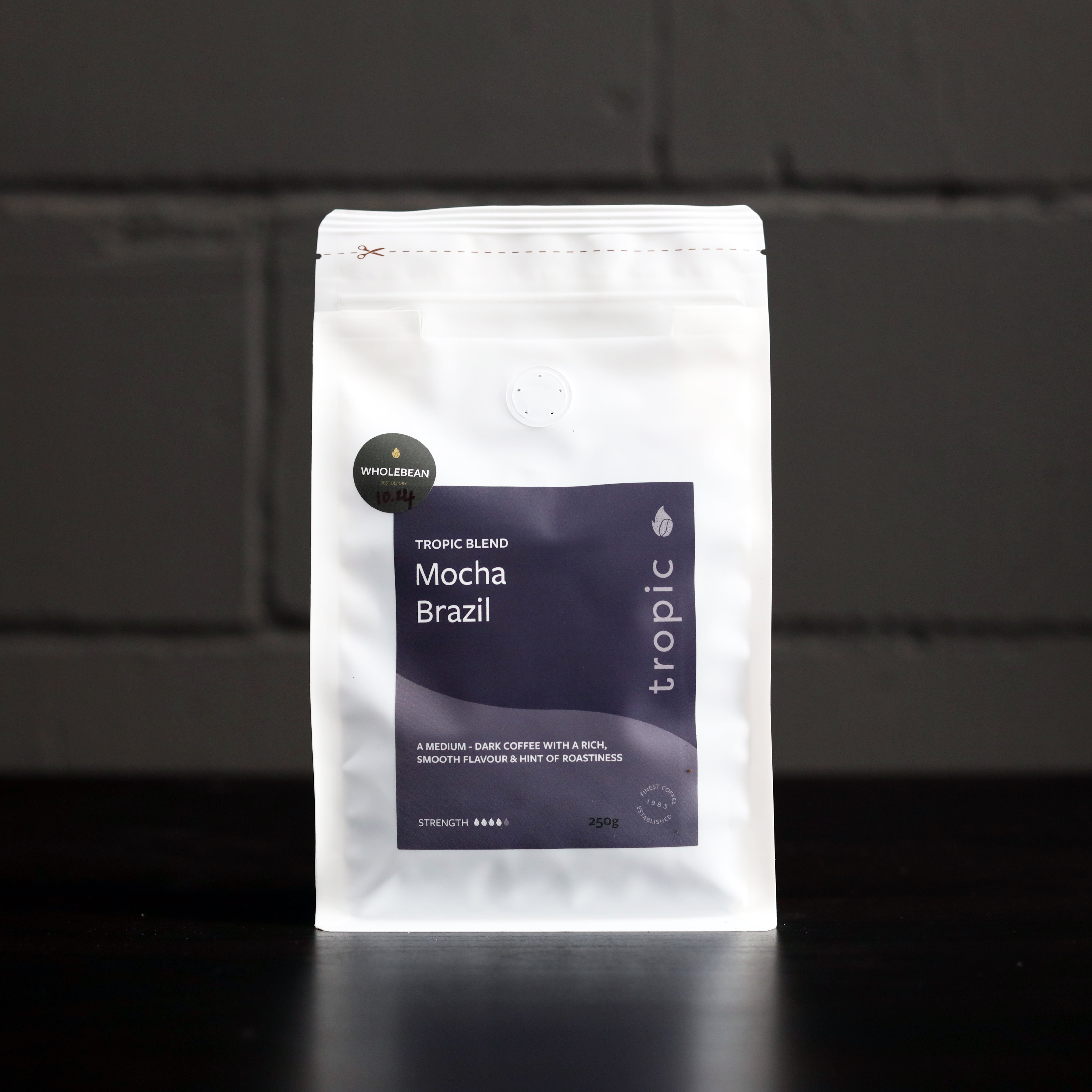 Tropic's Mocha Brazil Blend Coffee