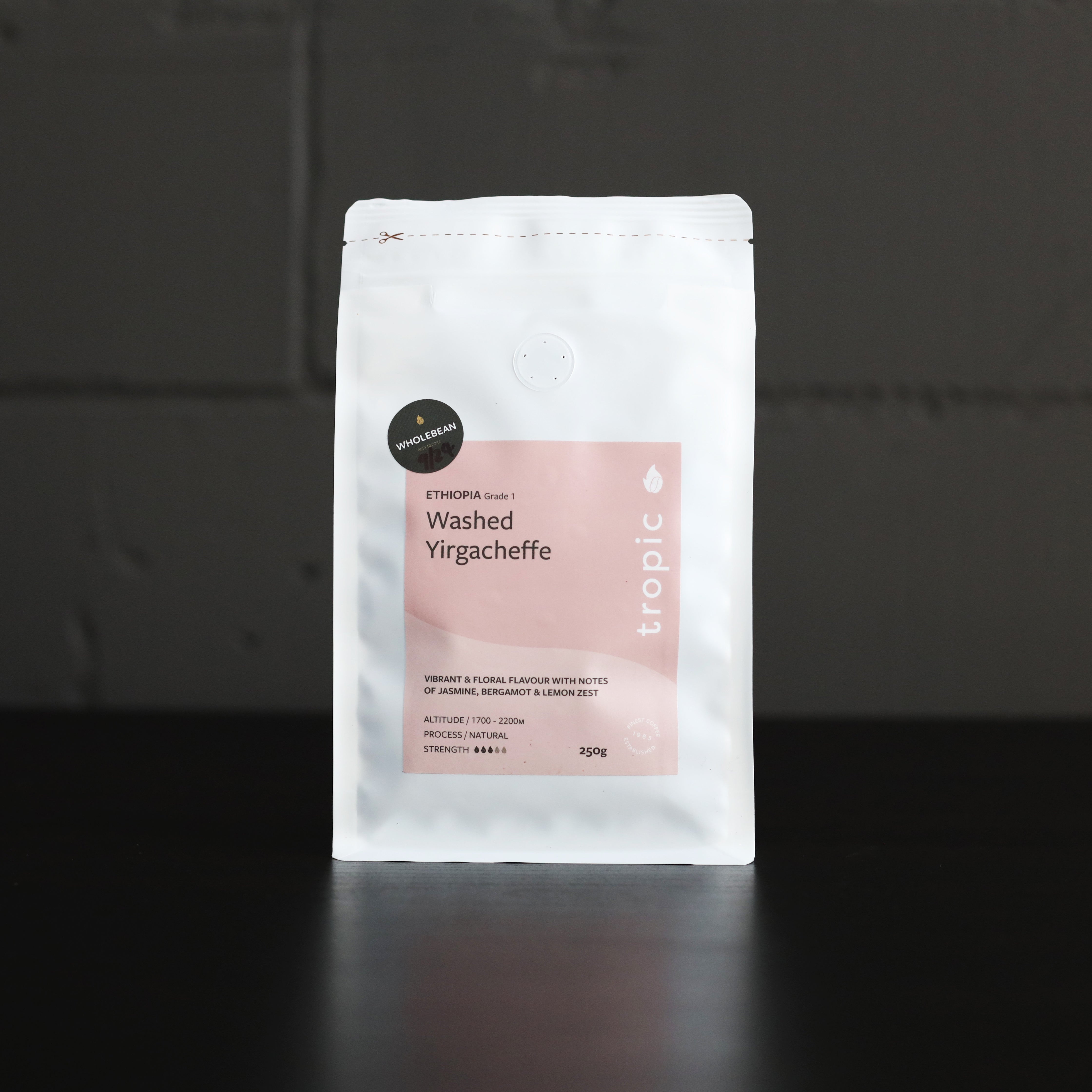 Ethiopia Yirgacheffe Grade 1 by Tropic Coffee