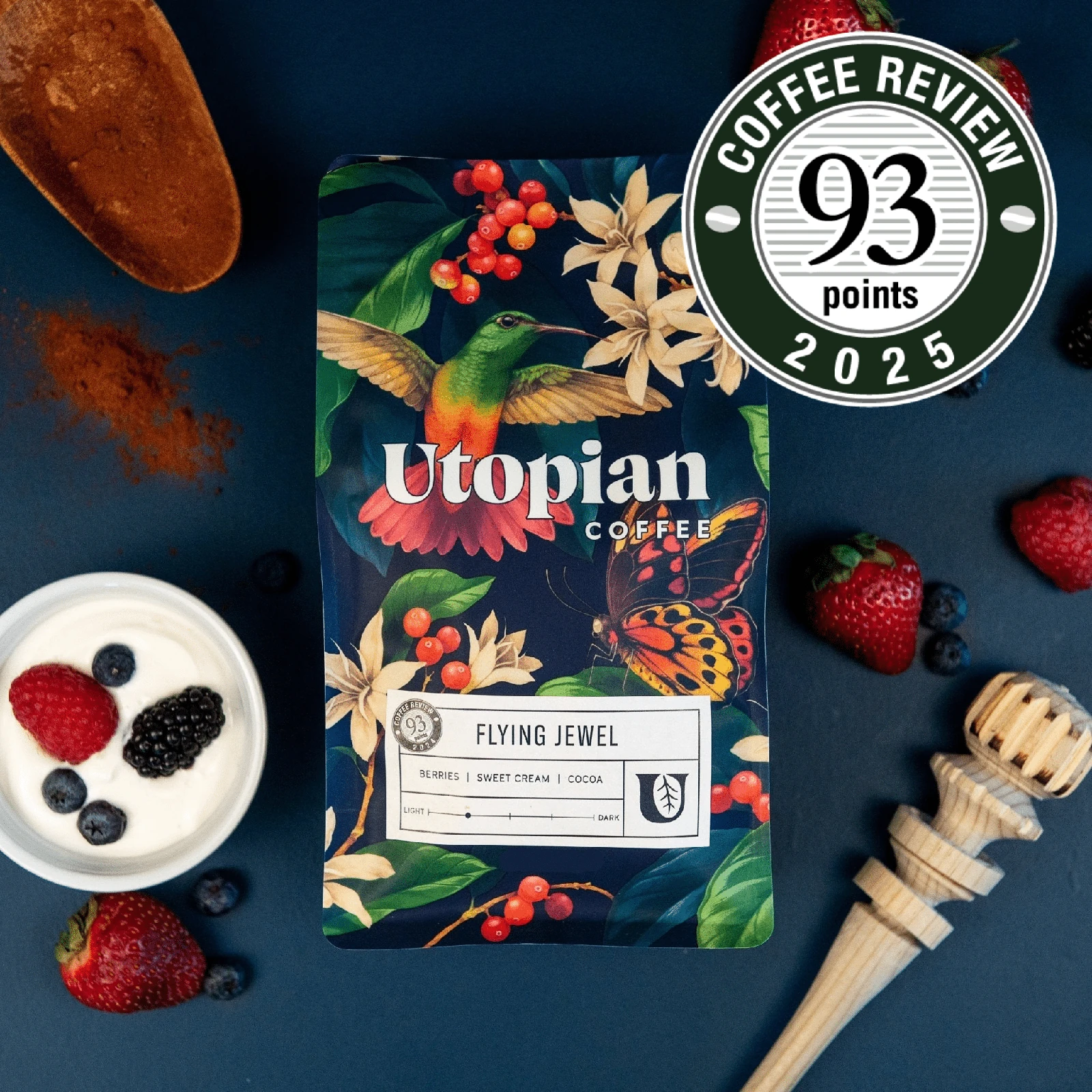 Flying Jewel by Utopian Coffee • Better Coffee for a Better World