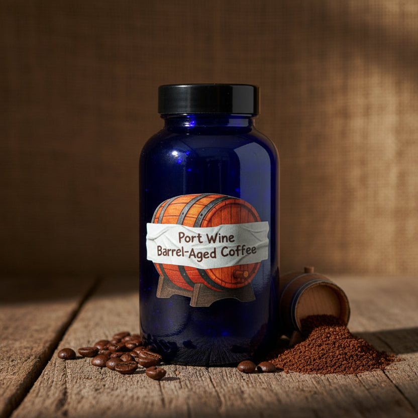 LIMITED DROP | Port Wine Barrel-Aged Coffee 150g by Wave…